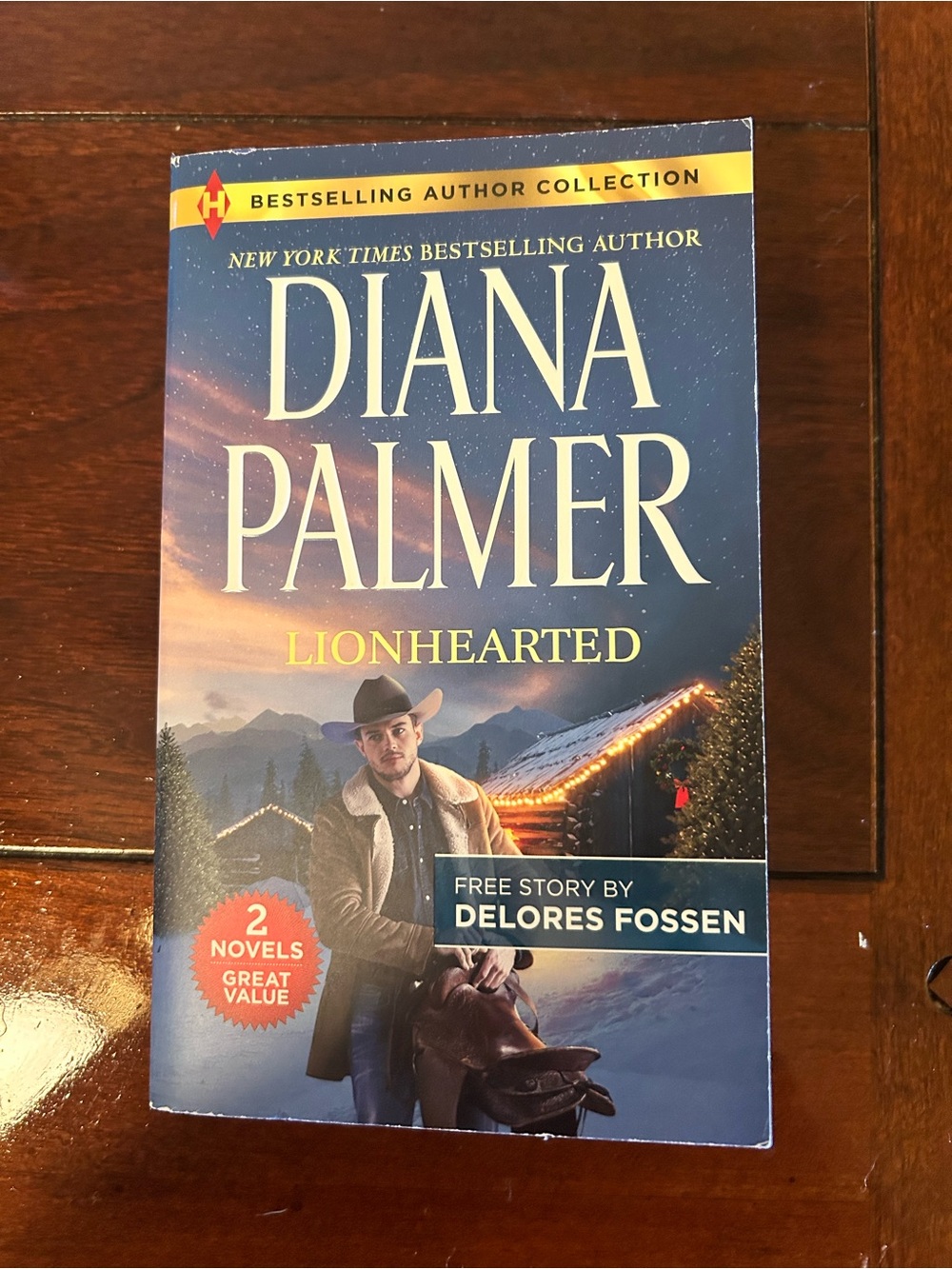 Diana Palmer "Lionhearted" Paperback - Blue Cover